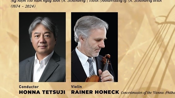 Vienna Philharmonic Concertmaster to perform famous violin concerto in Hanoi