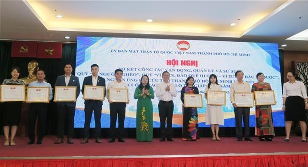 Ho Chi Minh city mobilises some 300 billion VND for poor, disadvantaged areas
