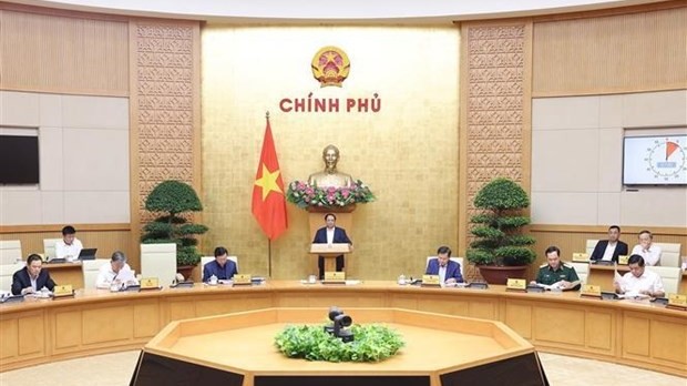 PM Pham Minh Chinh chairs Government's March law building session