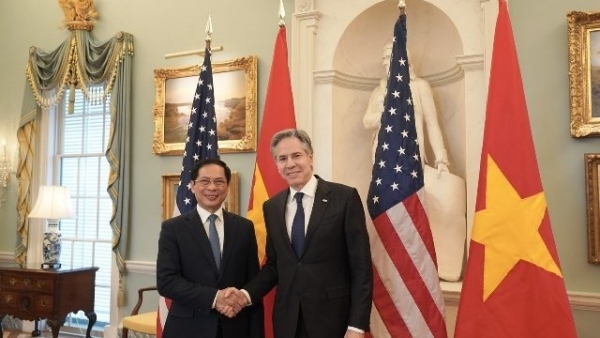 FM Bui Thanh Son, Secretary of State Antony Blinken co-chair Vietnam-US Foreign Ministerial Dialogue