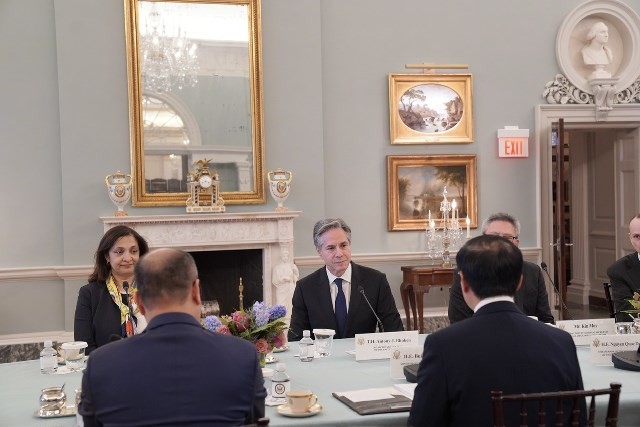 FM Bui Thanh Son, State Secretary Antony Blinken co-chair Vietnam-US Foreign Ministerial Dialogue FM Bui Thanh Son, State Secretary Antony Blinken co-chair Vietnam-US Foreign Ministerial Dialogue