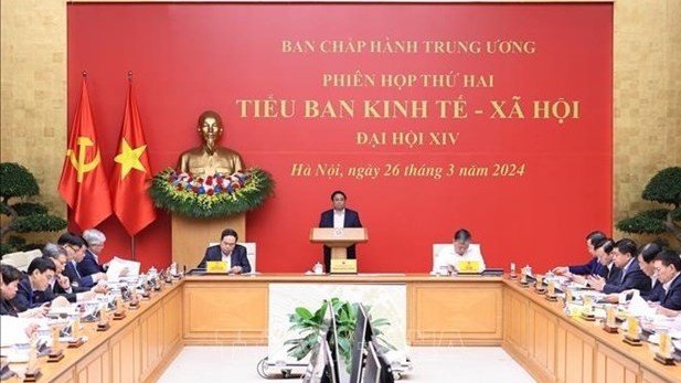 PM Pham Minh Chinh chairs 2nd meeting of 14th National Party Congress’s Socio-economic Subcommittee