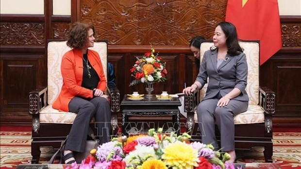 Acting President hosts World Bank Country Director