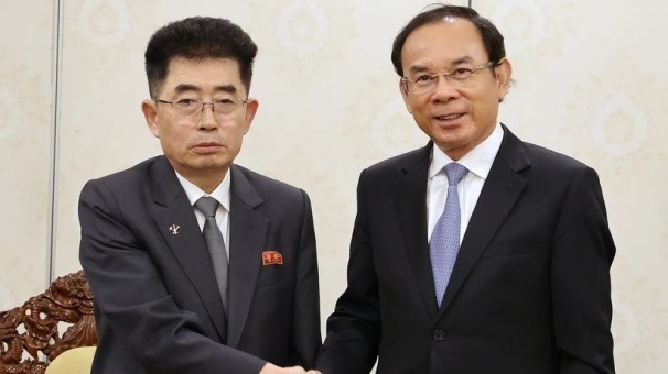 HCM City Party Secretary welcomes DPRK guest, wishing to strengthen cooperation
