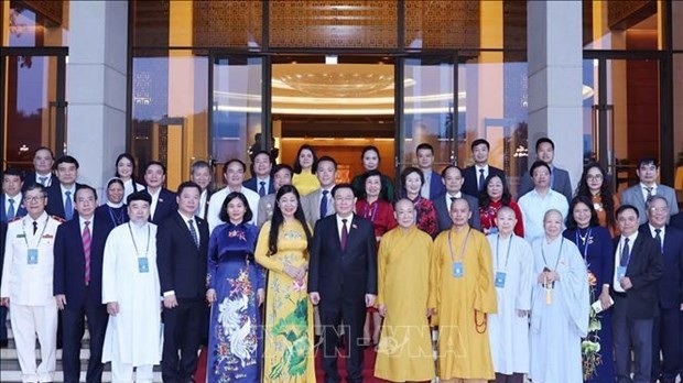 NA Chairman Vuong Dinh Hue stresses solidarity in Hanoi development