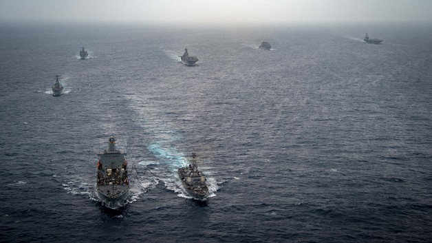 Mỹ, Nhật Bản, Philippines sẽ tuần tra chung bất chấp căng thẳng giữa Bắc Kinh và Manila ở Biển Đông