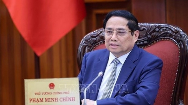PM Pham Minh Chinh chairs teleconference pushing for progress of 500kW circuit-3 transmission line