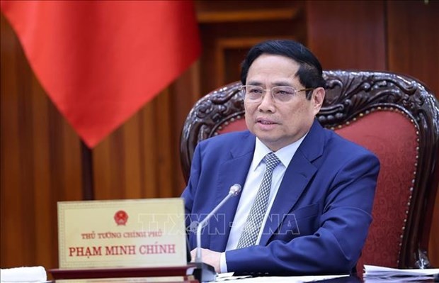 PM Pham Minh Chinh chairs teleconference pusheing for progress of 500kW circuit-3 transmission line