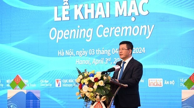 Vietnam Expo 2024 nearly 600 pavilions underway in Hanoi