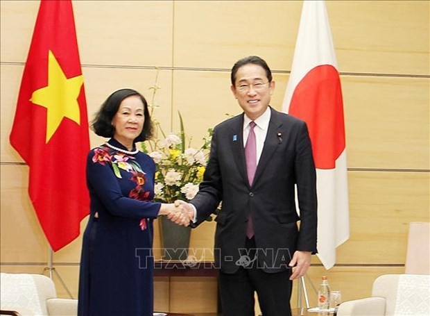 Vietnam sees Japan as important strategic partner: Politburo member Truong Thi Mai