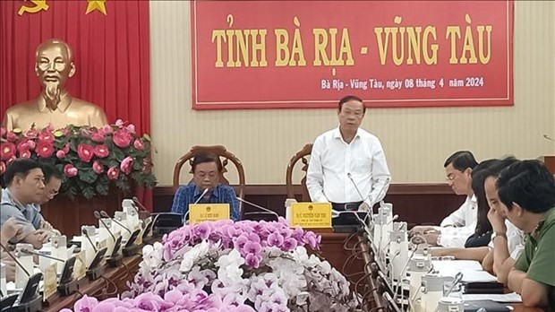 Minister Le Minh Hoan inspects IUU fishing prevention, control measures in Ba Ria-Vung Tau