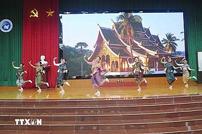 Lao traditional new year celebrated in Thai Nguyen
