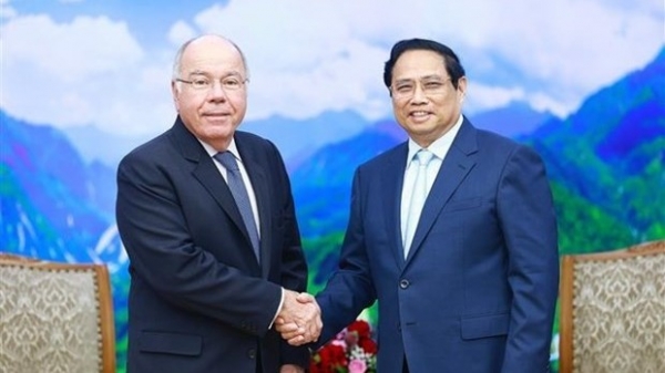 PM Pham Minh Chinh receives Brazilian Foreign Minister Mauro Vieira