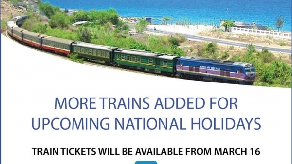 Additional trains introduced for forthcoming national holidays