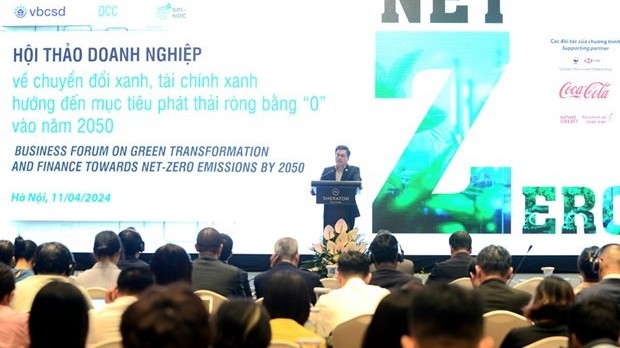 Business forum discusses green transition towards net-zero emissions by 2050