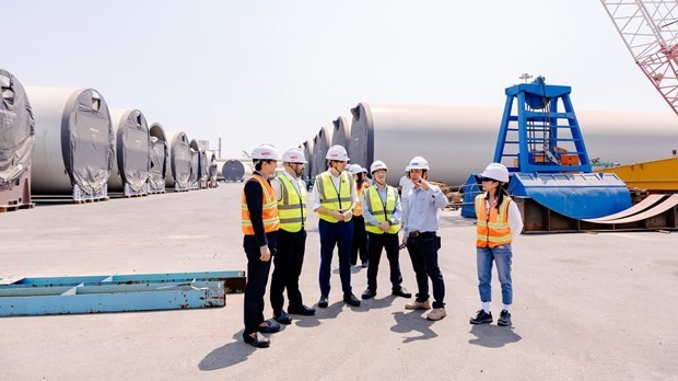 Vietnamese-manufactured wind turbine towers set to be shipped to Korea