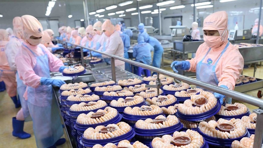 Seafood export value had reached 8.33 billion USD as of October 2024