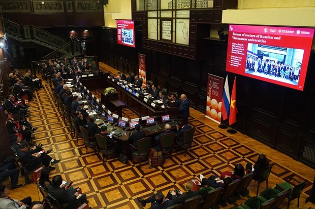Russian, Vietnamese university rectors gather in Moscow: Second Forum of Rectors