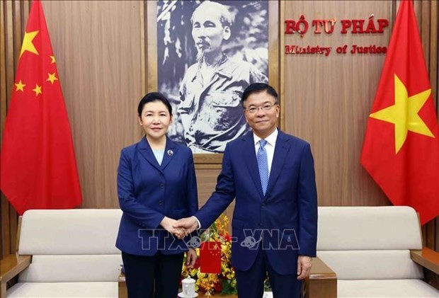 Vietnam, China Jusice Ministers promote judicial cooperation