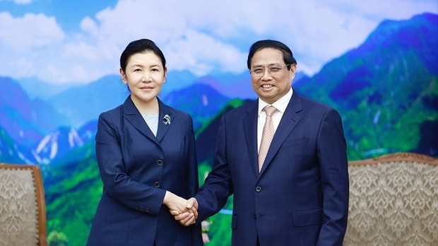 PM Pham Minh Chinh receives Chinese Ministries of Justice He Jong