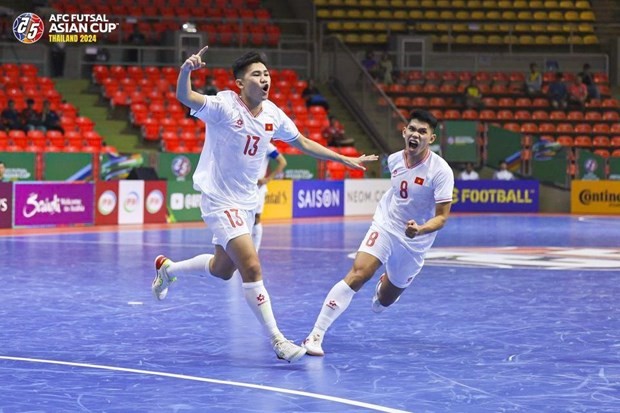 Vietnam advance to Futsal Asian Cup quarters | Culture - Sports  | Vietnam+ (VietnamPlus)