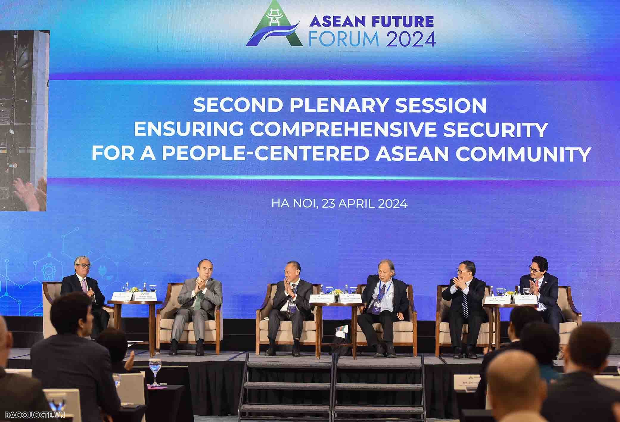 ASEAN Future Forum 2024 Second session discussed ways to ensure