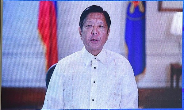 Philippine President sent a recorded message to the ASEAN Future Forum 2024