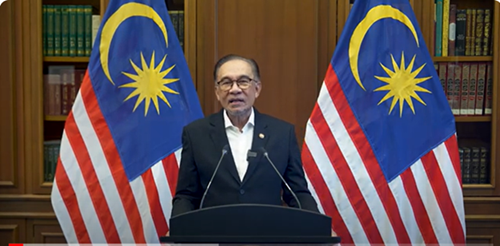 Malaysian Prime Minister Anwar bin Ibrahim sent a video message to the ASEAN Future Forum 2024