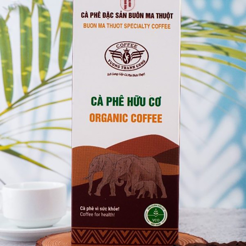 Organic coffee from Vuong Thanh Cong Company