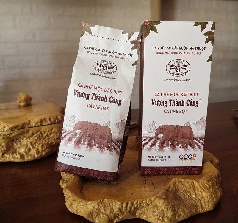 Special rustic coffee from Vuong Thanh Cong Company