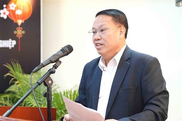 Phi Van Mai, Chairman of the Vietnamese People Association in Oudomxay province of Laos (Photo: VNA)