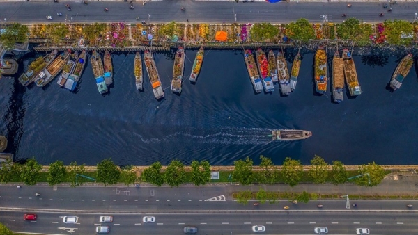 Glamorous beauty of Ho Chi Minh City from above