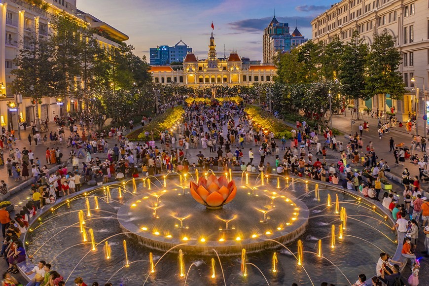 Glamorous beauty of Ho Chi Minh City from above