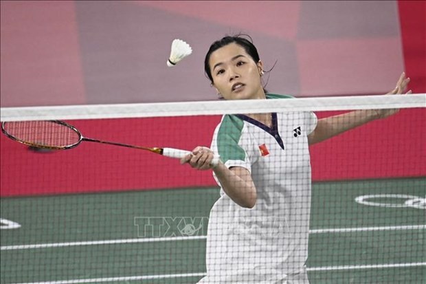 Badminton player Nguyen Thuy Linh. (Photo: AFP/VNA)