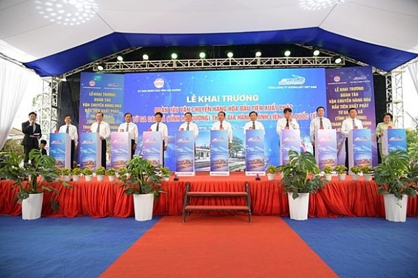 Hai Duong Province railway station becomes part of international rail route