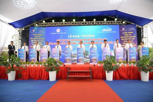 Hai Duong Province railway station becomes part of international rail route
