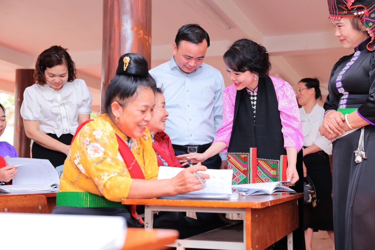 A Thai language class at a House of Wisdom. (Photo: Tran Duc Quyet) A Thai language class at a House of Wisdom. (Photo: Tran Duc Quyet)