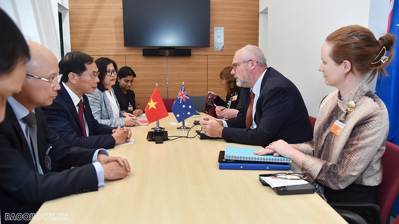 OECD: FM Bui Thanh Son held meetings with partners to enhance cooperation