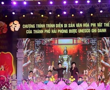 Hai Phong organises intangible cultural heritage performances