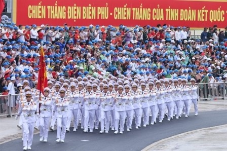 Grand ceremony and parade commemorate 70th anniversary of Dien Bien Phu Victory