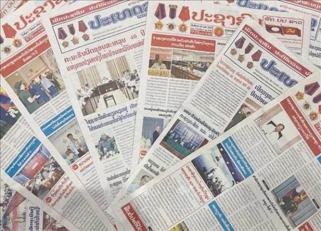 Lao media highlights 70th anniversary of Dien Bien Phu Victory