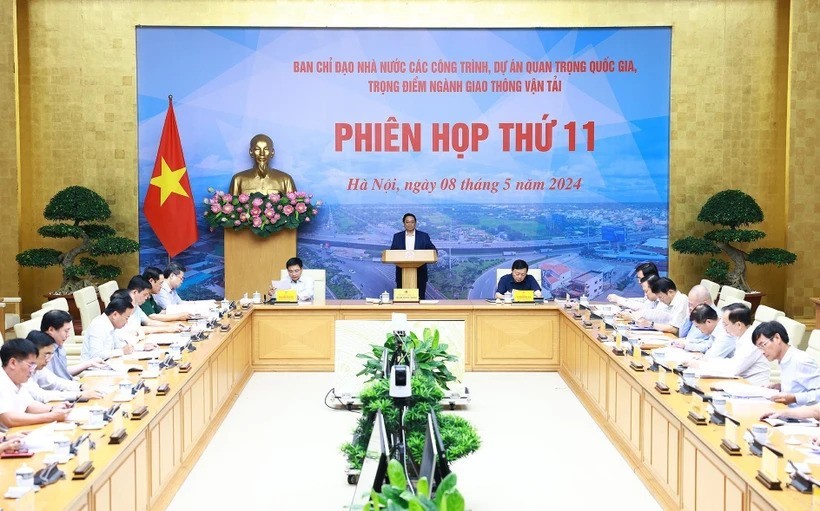 PM Pham Minh Chinh urged acceleration of key transport projects