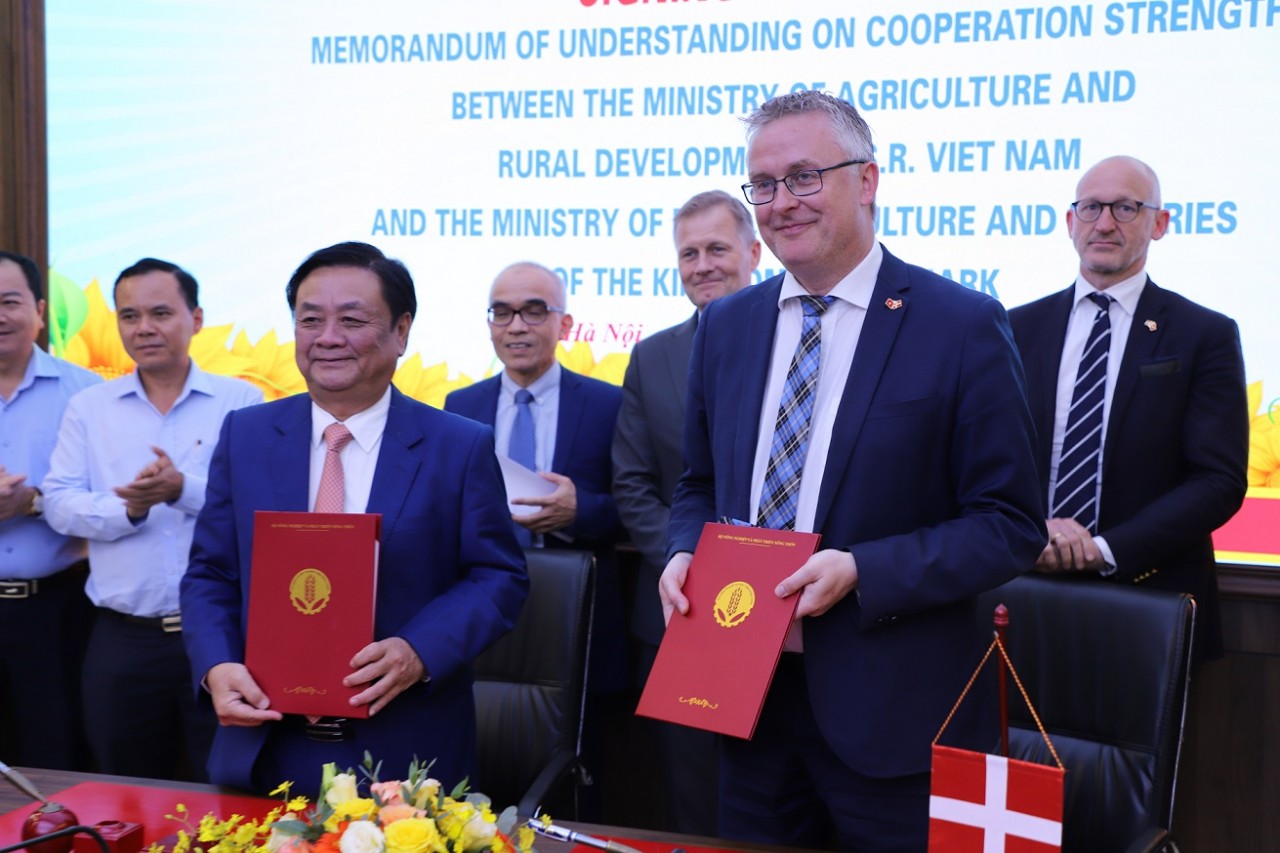 Farming for a sustainable future high-level Vietnam Denmark dialogue on food and agriculture