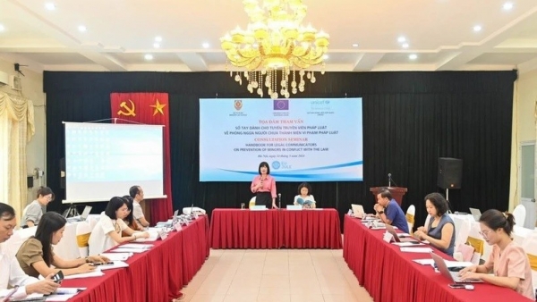 Handbook seeks to enhance legal communications for minors: Seminar in Hanoi