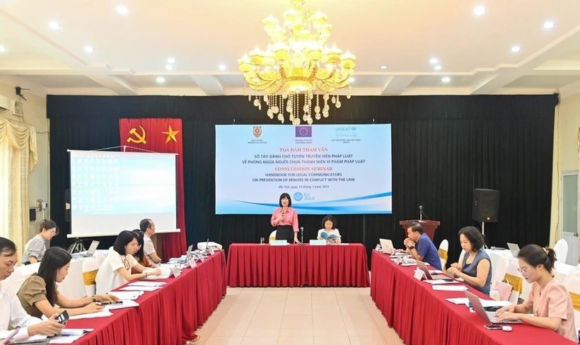 Handbook seeks to enhance legal communications for minors: Seminar in Hanoi