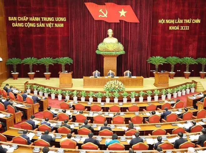 13th Party Central Committee commenced 9th session in Hanoi