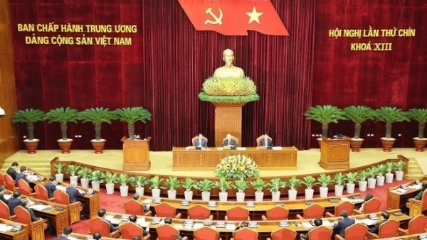 13th Party Central Committee commenced 9th session in Hanoi