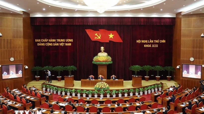 Party Central Committee's ninth session concludes, completing all agenda