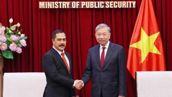 Vietnam, Indonesia step up security cooperation: Minister To Lam