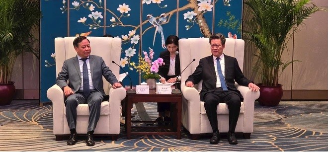 Hanoi Party Vice Secretary, China’s Guangdong Party Secretary hold talks to enhance cooperation Hanoi Party Vice Secretary, China’s Guangdong Party Secretary hold talks to enhance cooperation